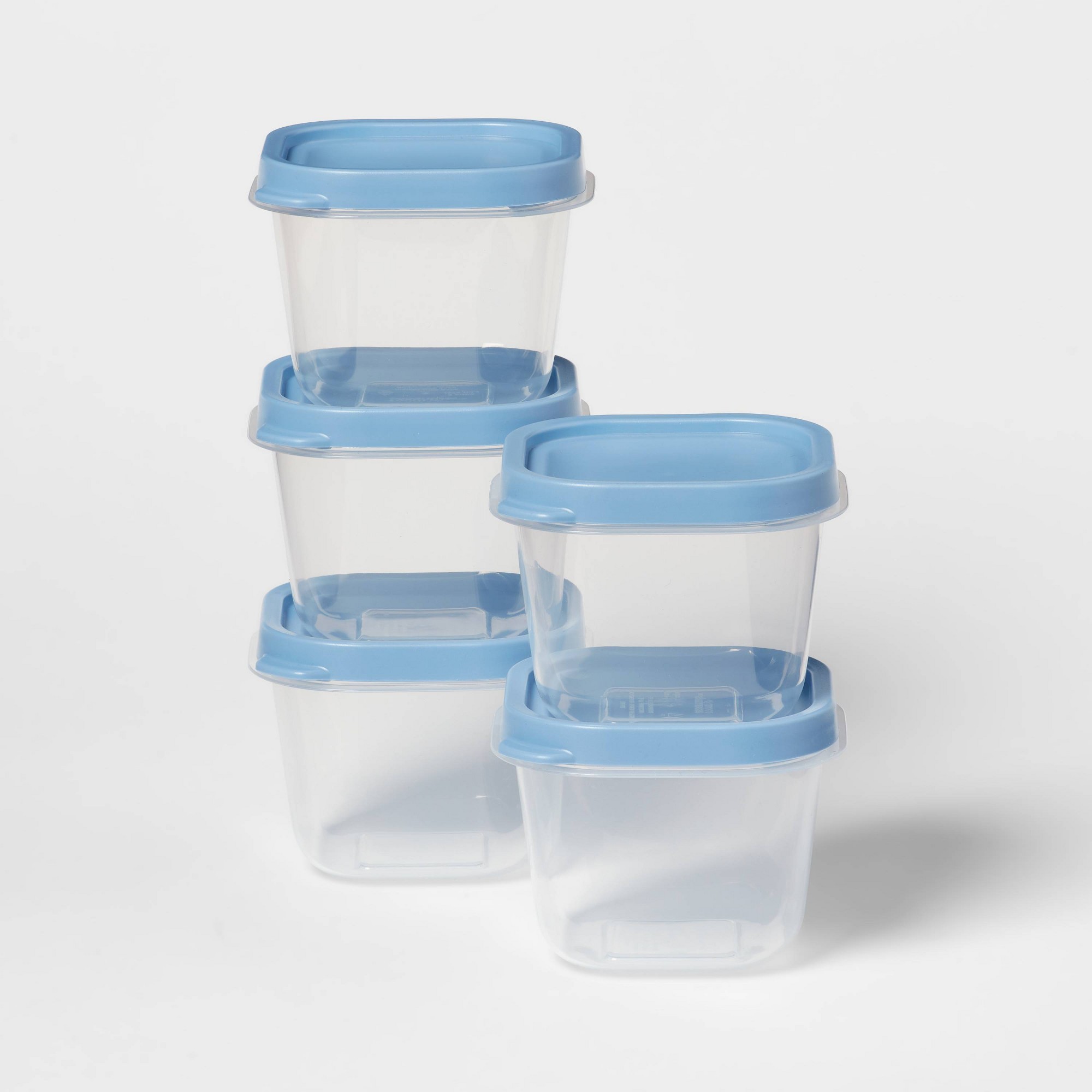 Meal Prep Box - Conjunto de 10 recipientes de plástico