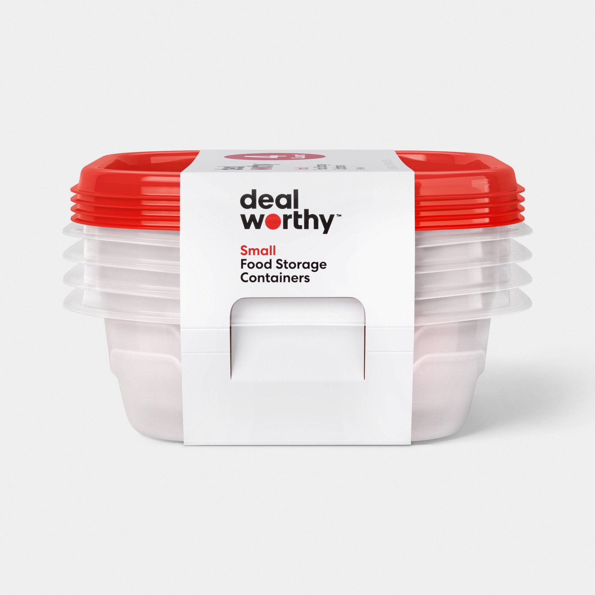 Meal Prep Box - Recipientes de armazenamento de alimentos quadrados