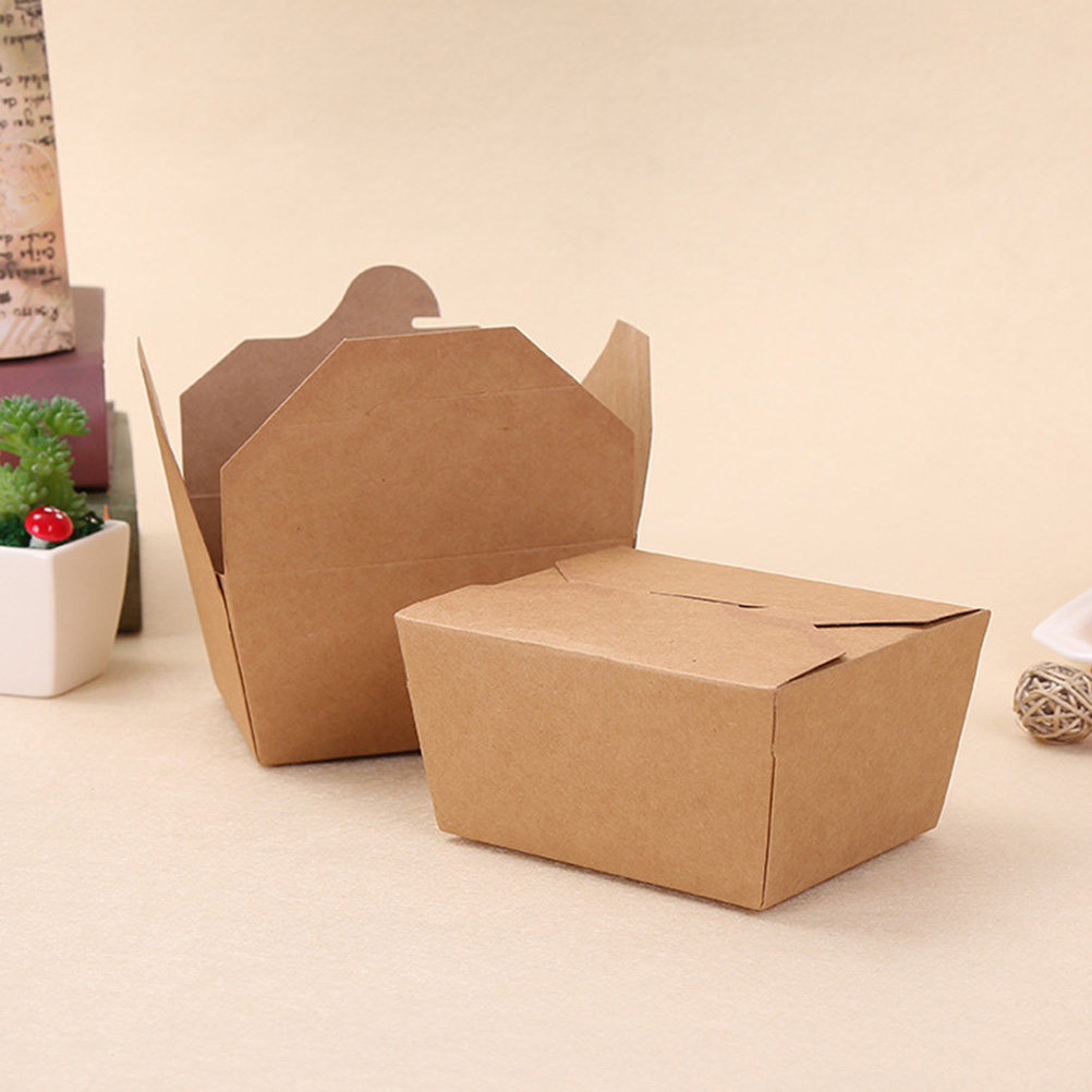 Meal Prep For A Day - 20 Caixas de Papel Kraft para