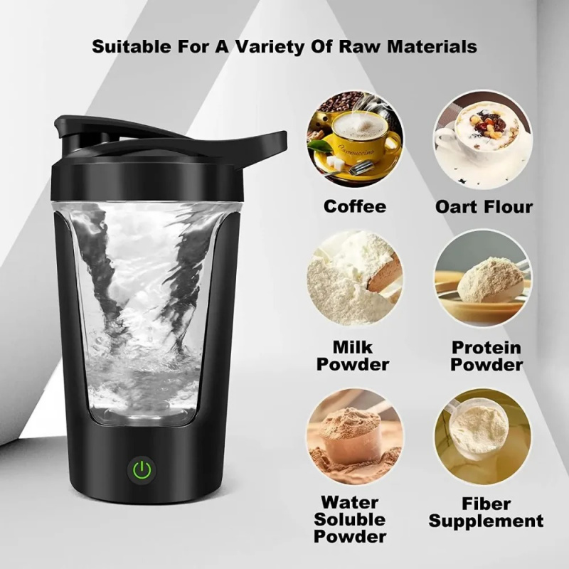 Meal Preparation - Copo shaker com carregamento USB para