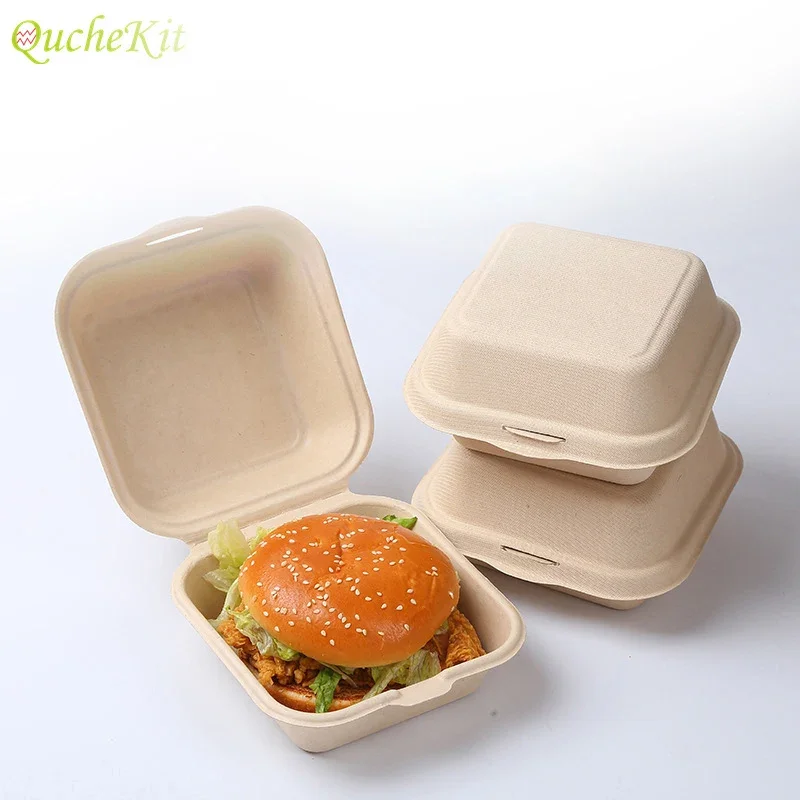 Meal Prep For A Day - 20/50 pçs descartável eco-friendly bento caixa