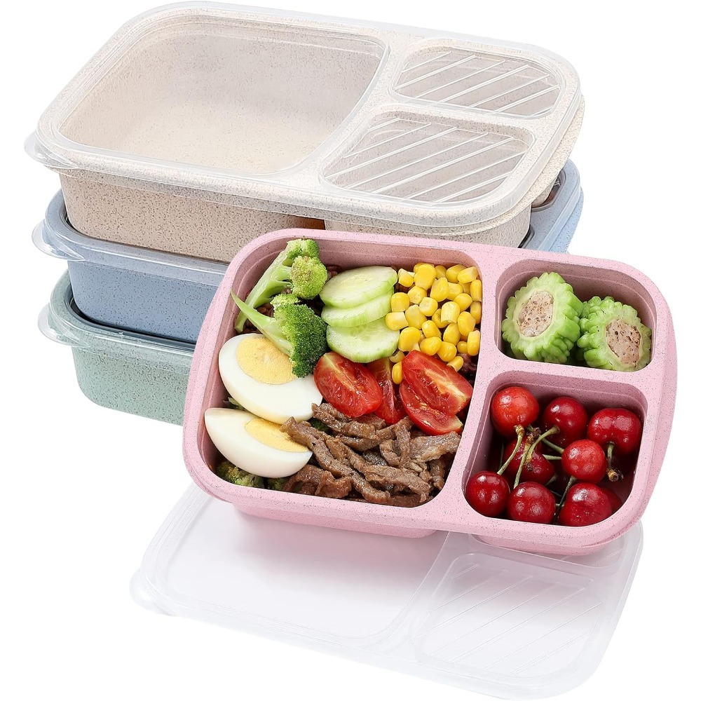 Meal Prep Box - 1 lancheira bento para crianças e