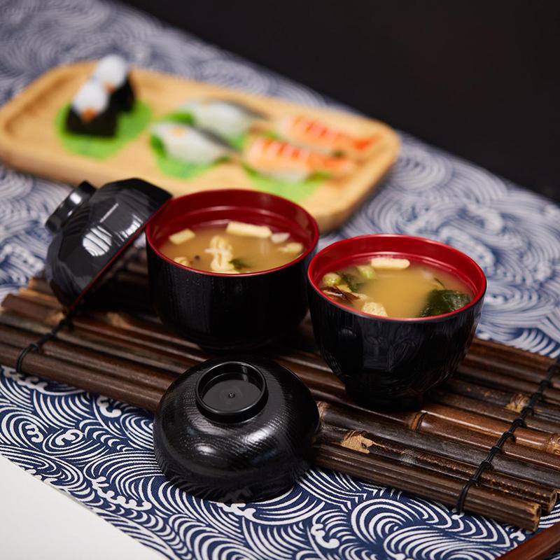 Meal Prep Japanese - Tigela de Sopa de Miso Bicolor