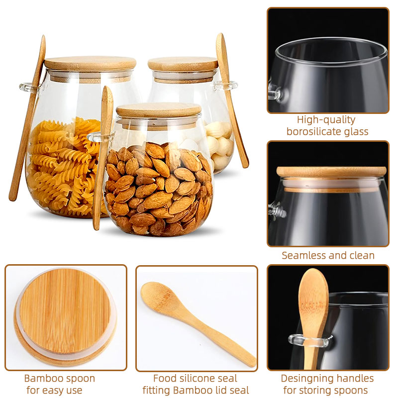 Frasco de vidro selado de 34 o - Meal Prep Glass Containers With Lids avaliação e preço