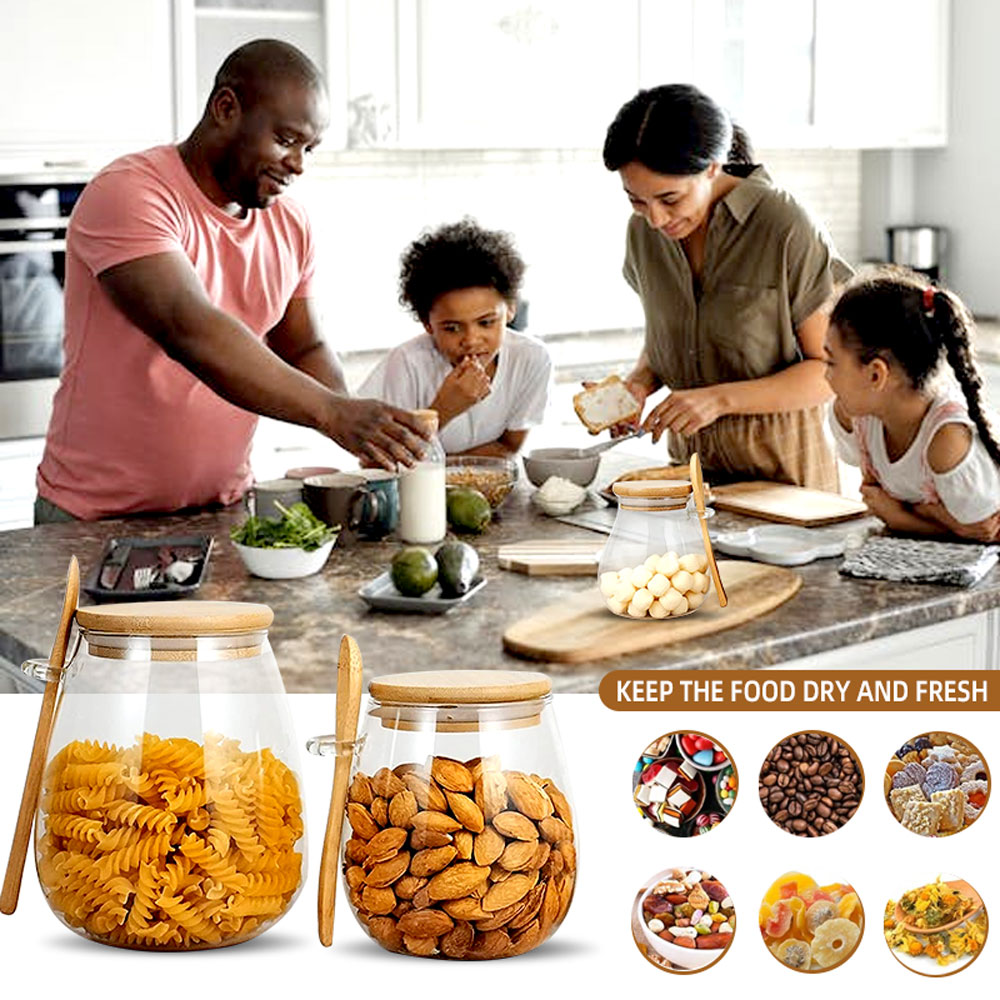 Frasco de vidro selado de 34 o - Meal Prep Glass Containers With Lids avaliação e preço