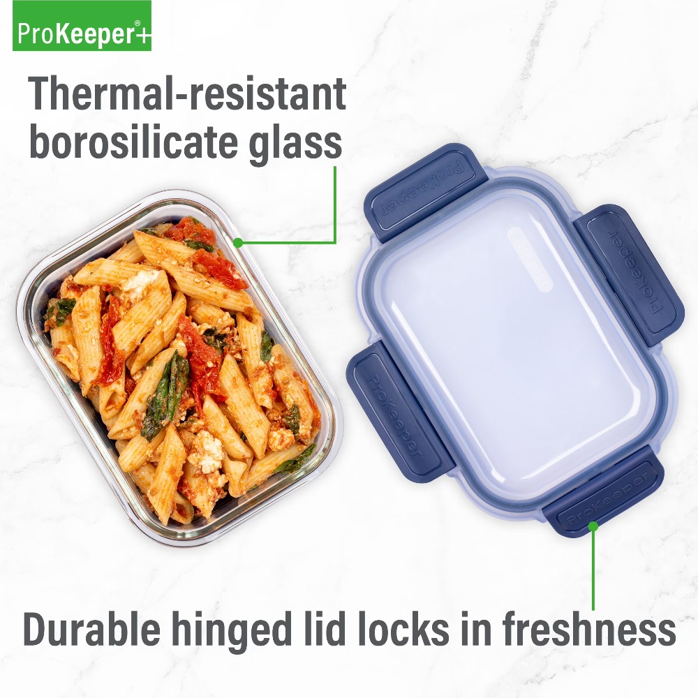 Recipiente de Vidro para Armaz - Meal Prep Lunch avaliação e preço
