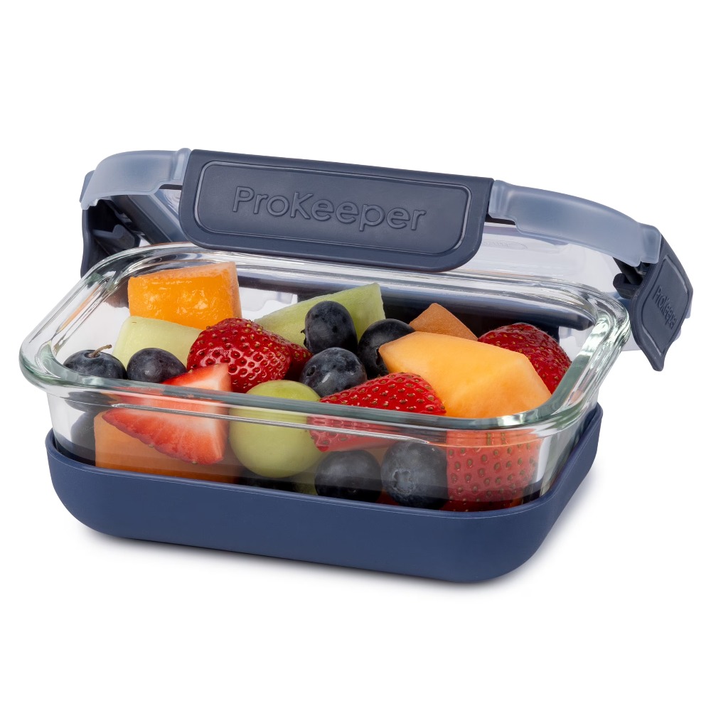 Conjunto de 2 Recipientes de V - Meal Prep Glass Containers With Lids avaliação e preço