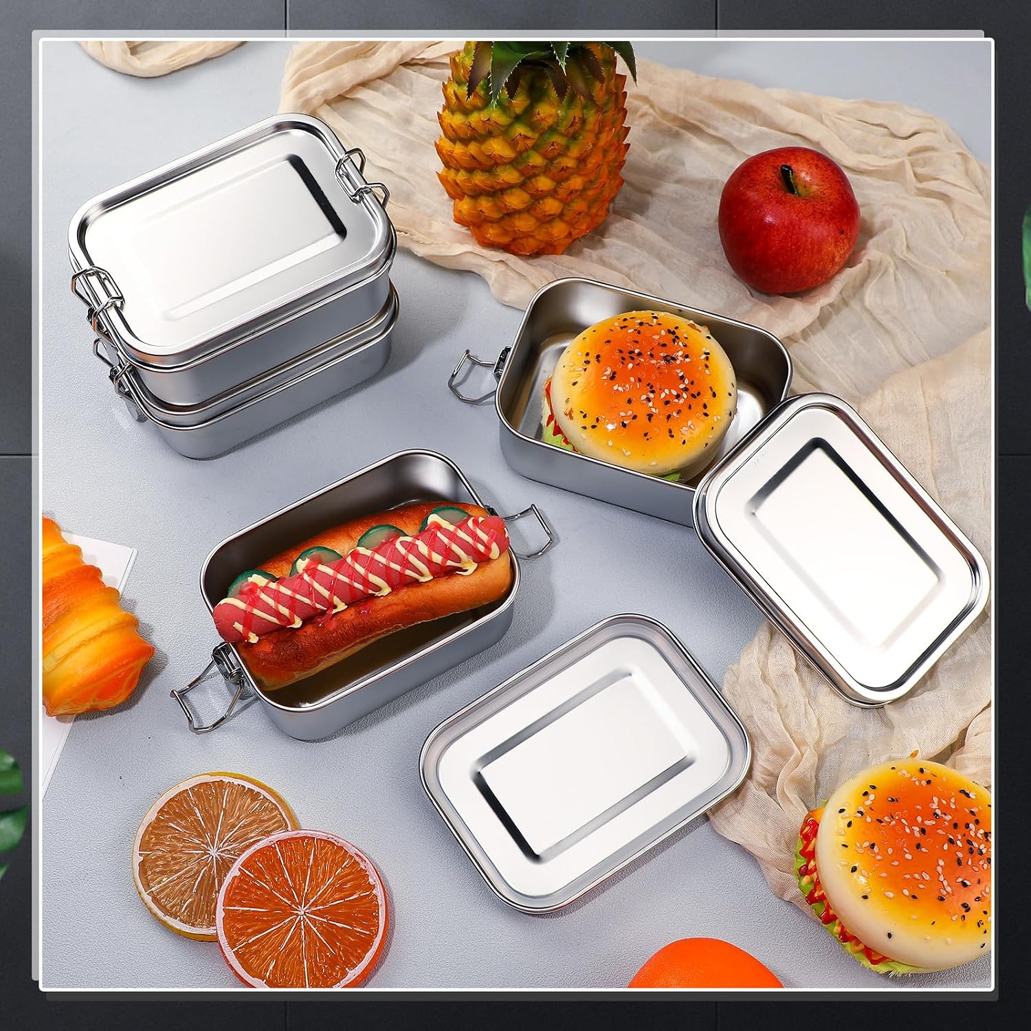 Recipientes de Armazenamento d - Meal Prep Lunch avaliação e preço