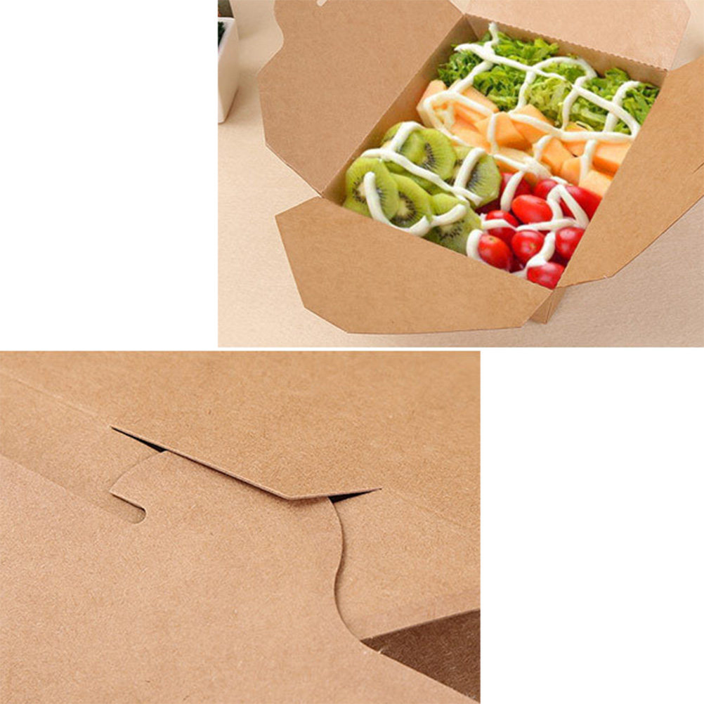 20 Caixas de Papel Kraft para  - Meal Prep For A Day avaliação e preço