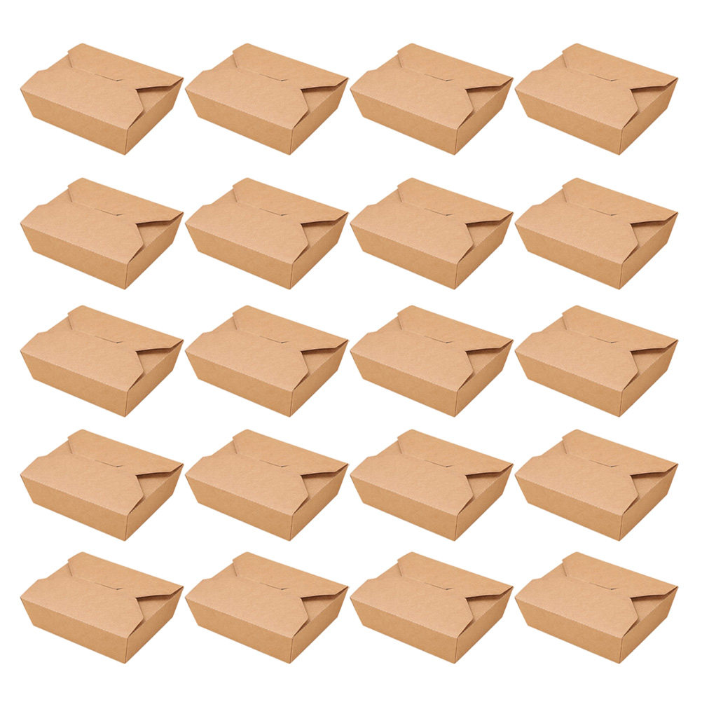 20 Peças de Caixas de Papel Kr - Meal Prep For A Day avaliação e preço