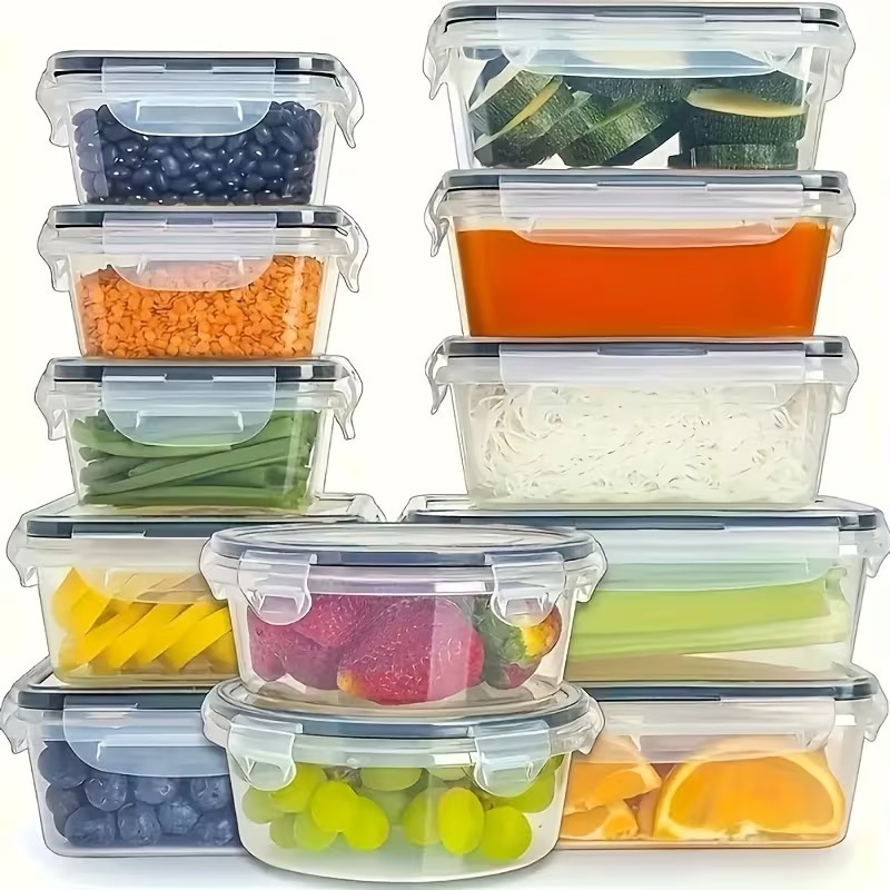 Conjunto de 4 Recipientes Tran - Meal Prep Box avaliação e preço