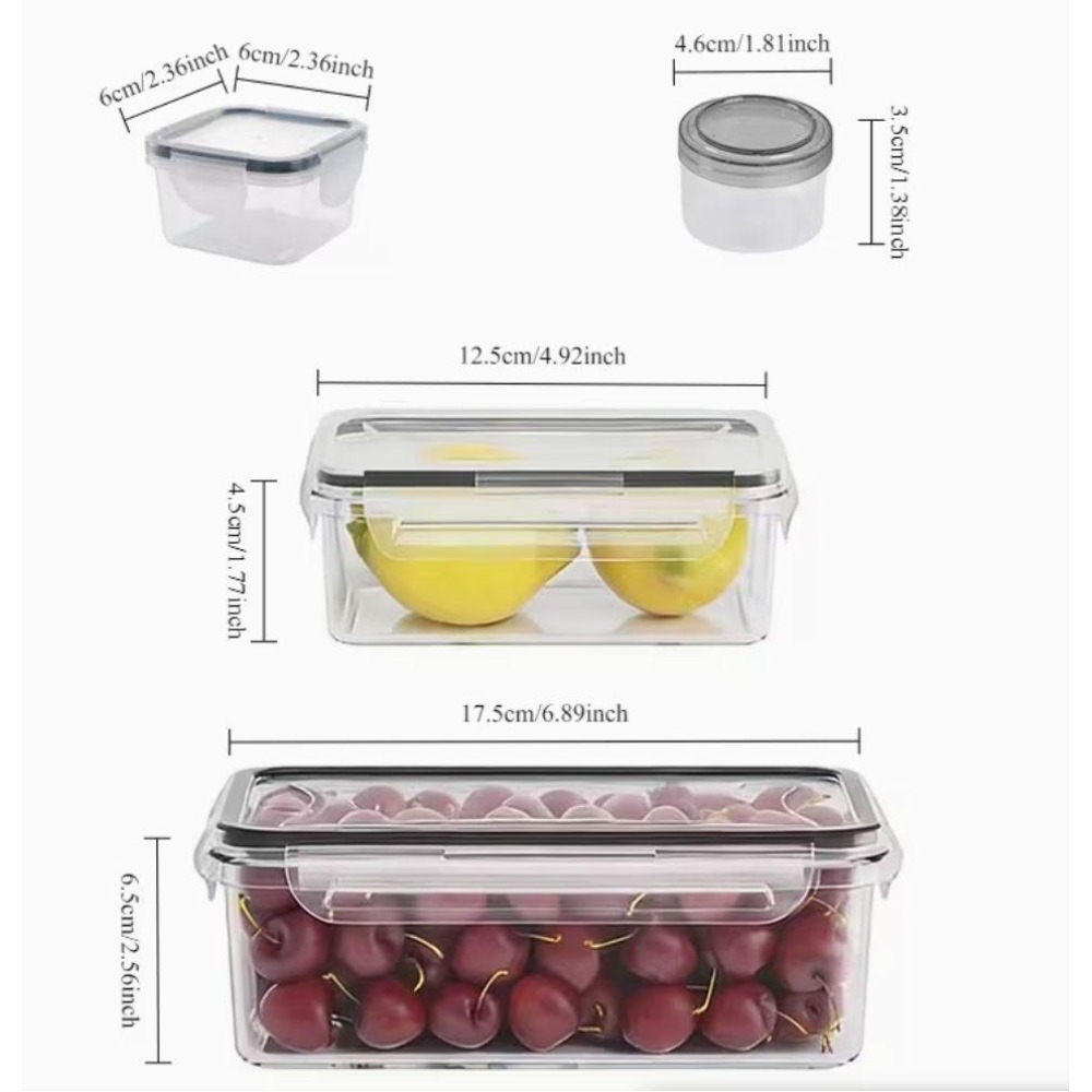 Conjunto de 4 Recipientes Tran - Meal Prep Box avaliação e preço