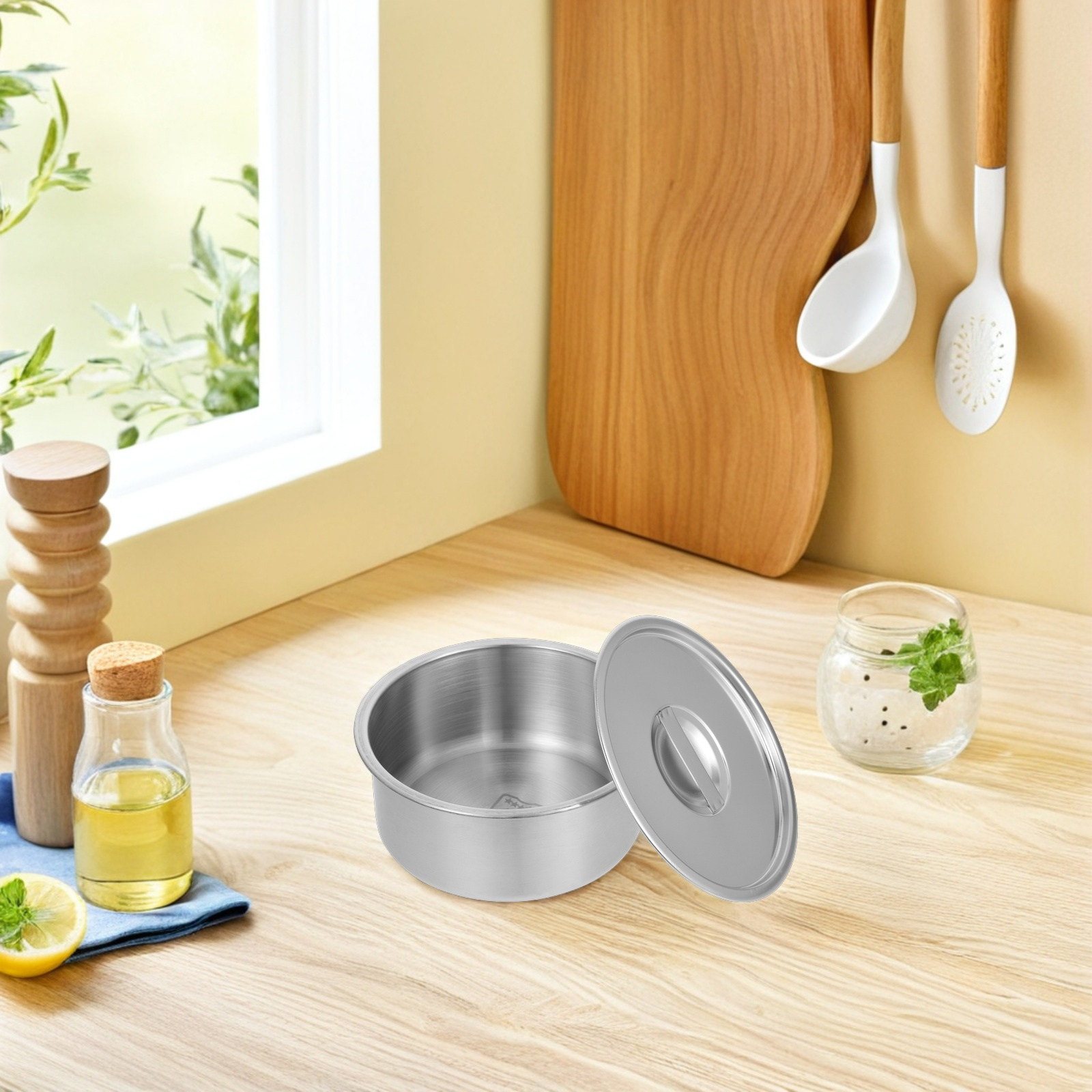 Tigela de Aço Inoxidável para  - Meal Prep Restaurant avaliação e preço