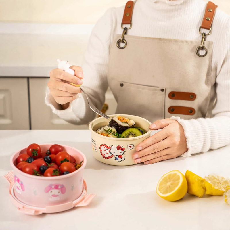 Marmita Hello Kitty, Tigela pa - Meal Prep Lunch avaliação e preço