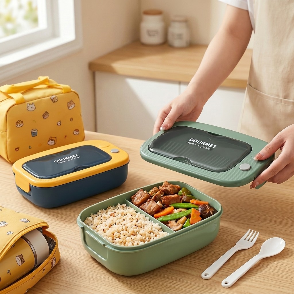 Marmita Plástica para Micro-on - Meal Prep Lunch avaliação e preço