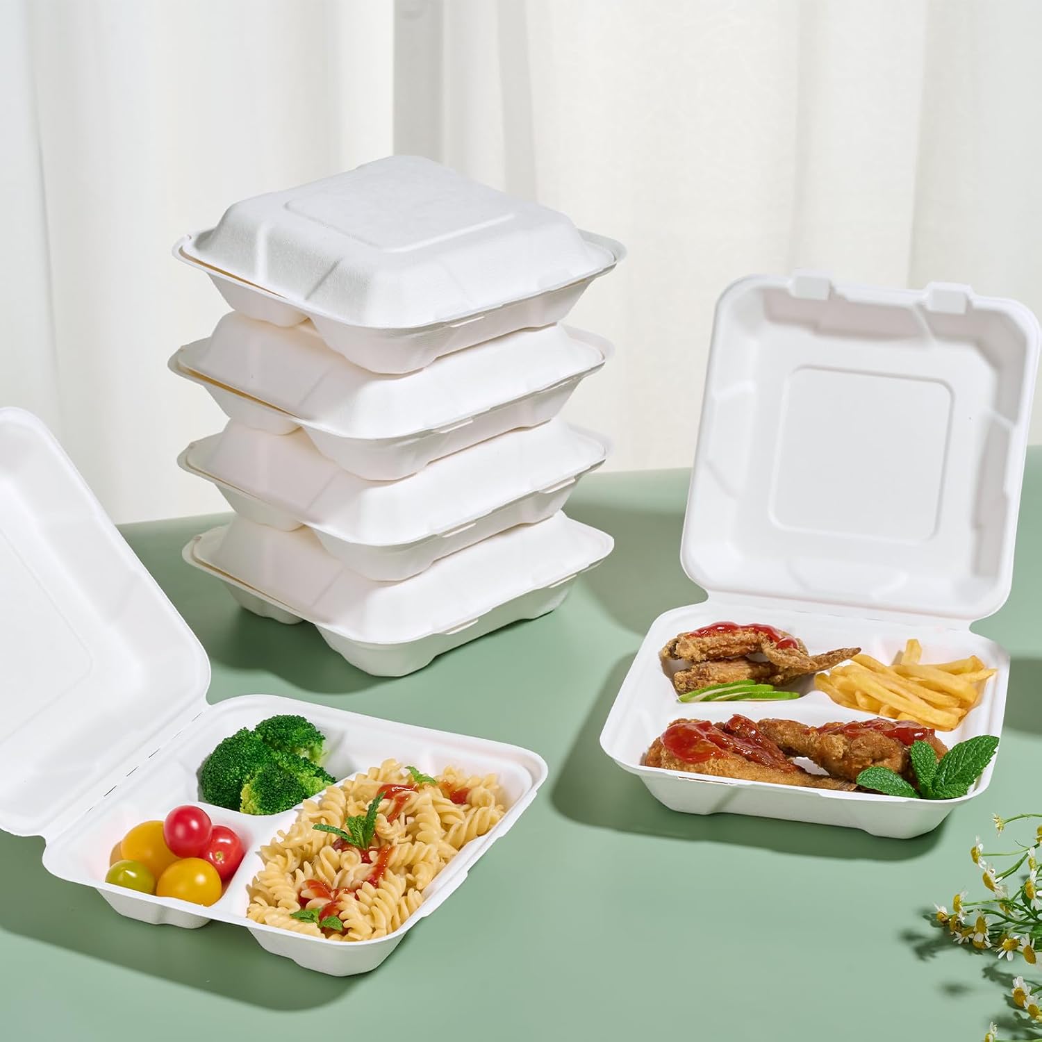 Recipientes descartáveis tipo  - Meal Prep Restaurant avaliação e preço