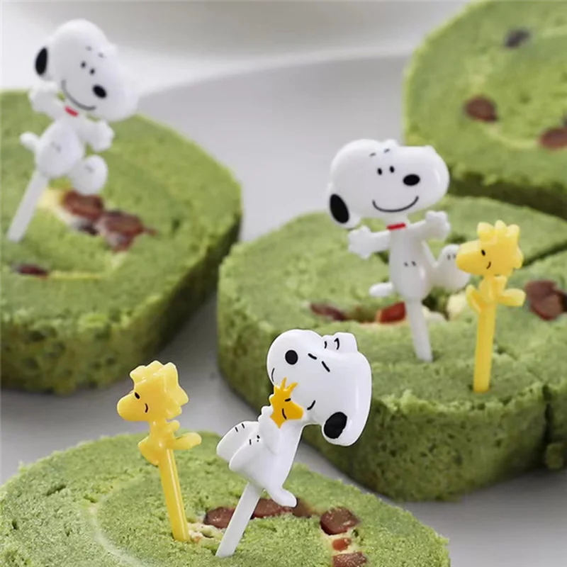 Garfo de frutas Snoopy para be - Meal Prep Box avaliação e preço