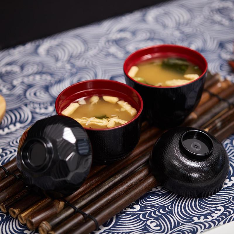Tigela de Sopa de Miso Bicolor - Meal Prep Japanese avaliação e preço
