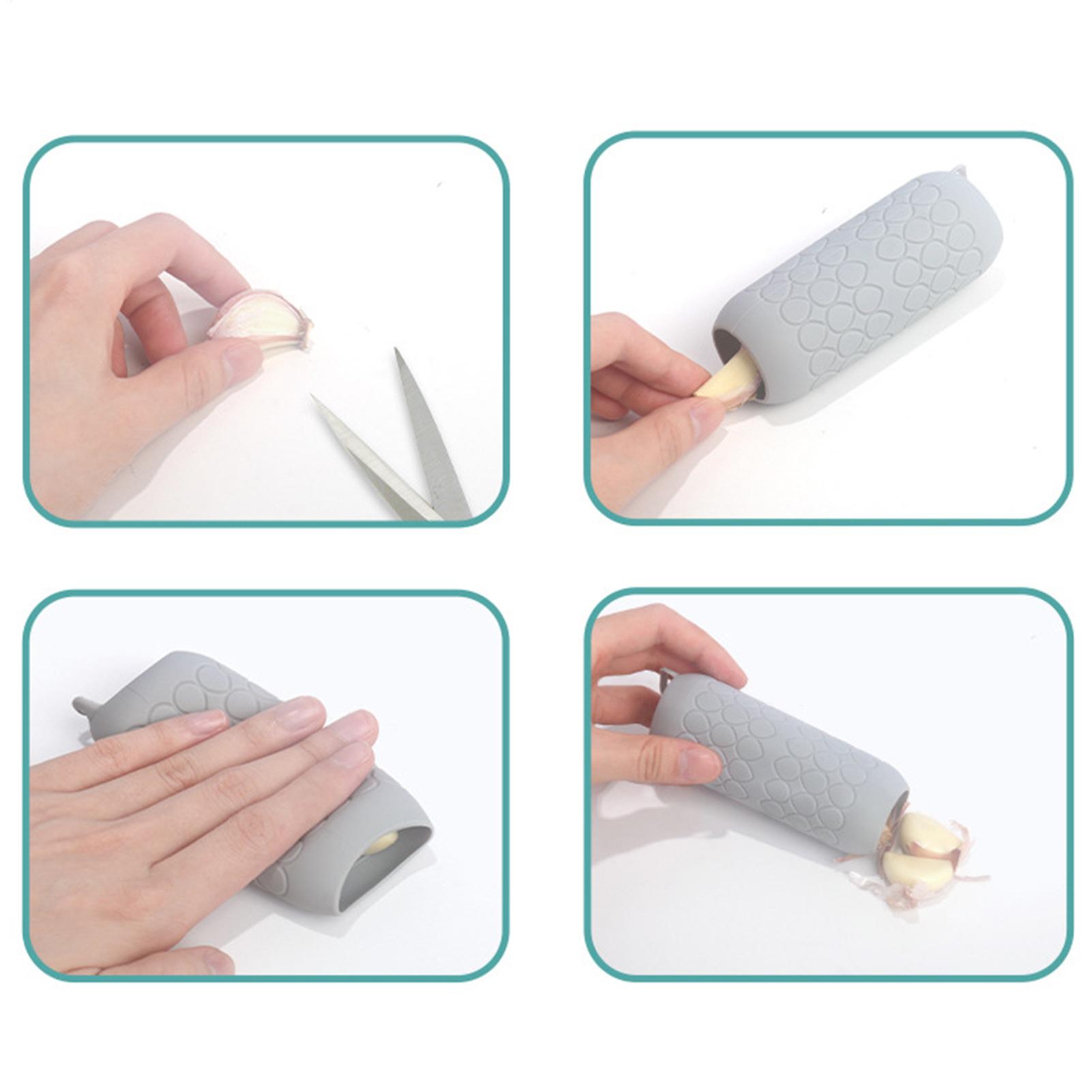 1pc silicone descascador de al - Meal Prep Youtube avaliação e preço
