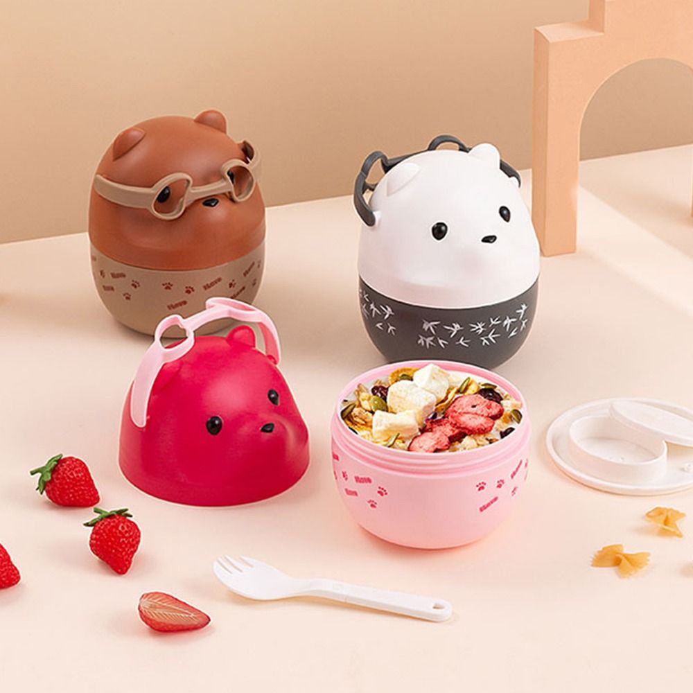 Caixa térmica do urso dos ócul - Meal Prep Box avaliação e preço