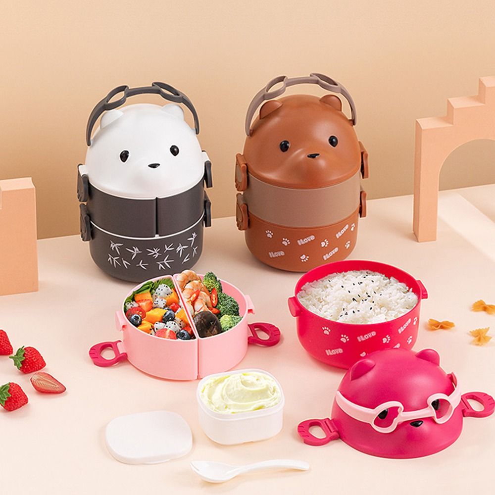 Caixa térmica do urso dos ócul - Meal Prep Box avaliação e preço