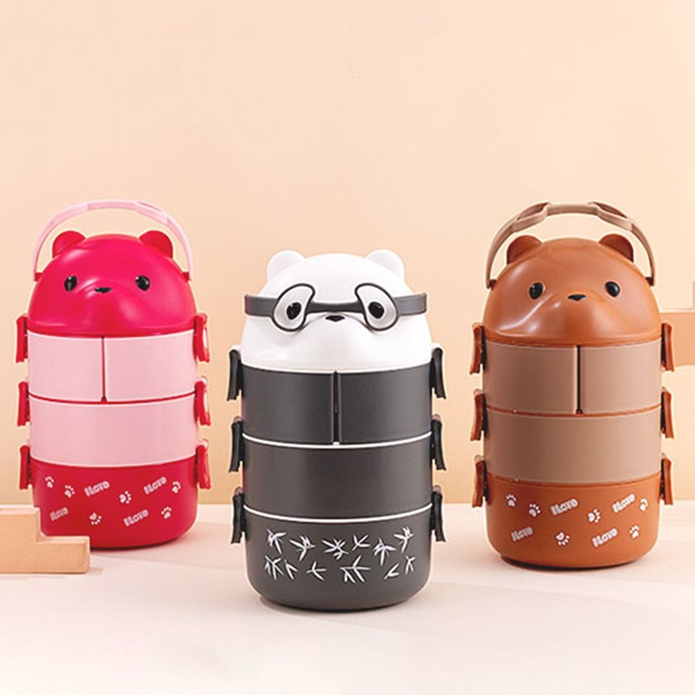 Caixa térmica do urso dos ócul - Meal Prep Box avaliação e preço