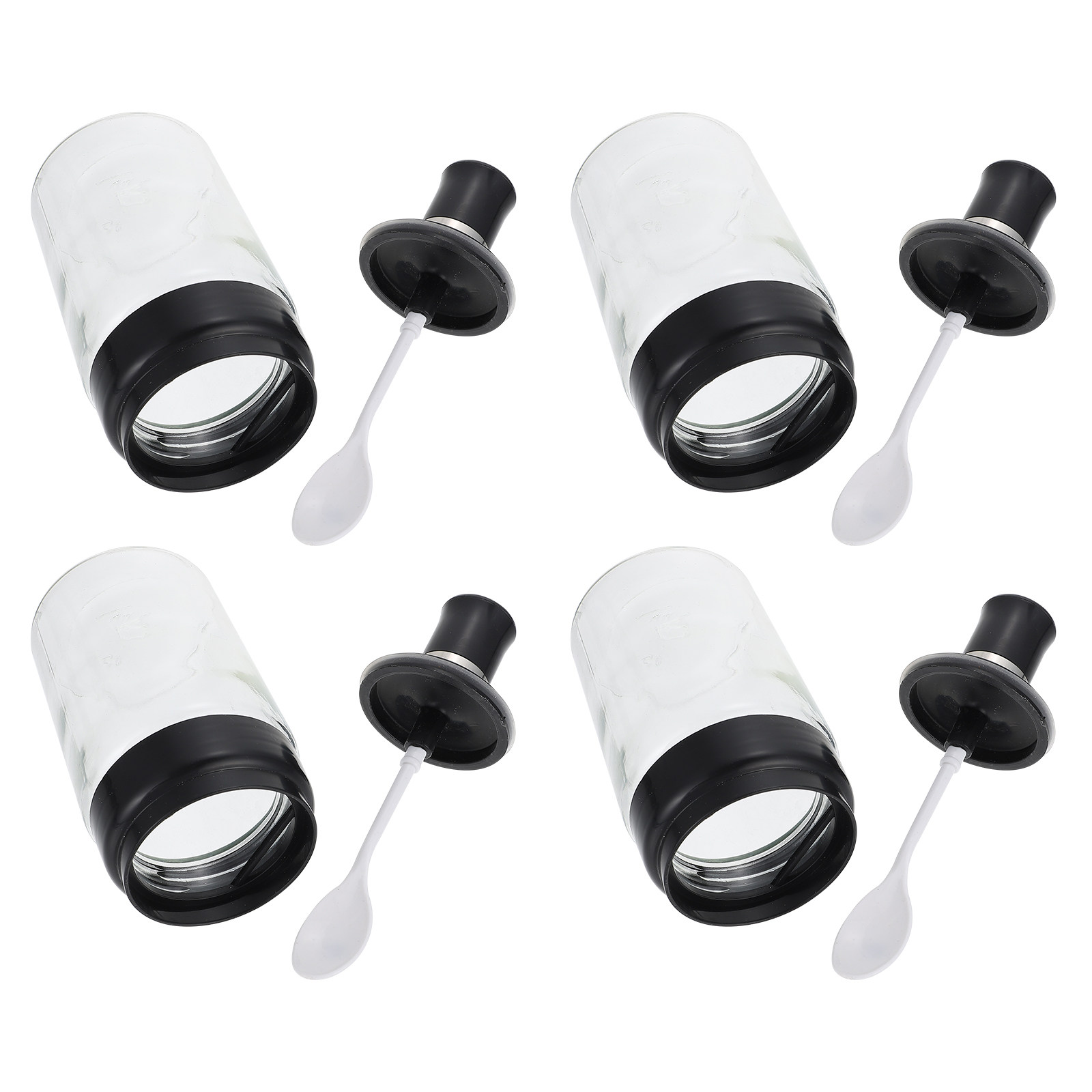 Conjunto de 4 Potes de Vidro p - Meal Prep Glass Containers With Lids avaliação e preço