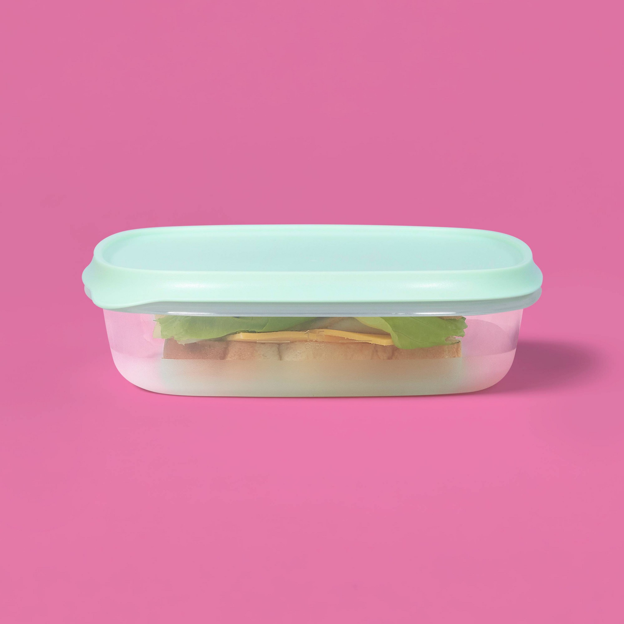 Recipientes quadrados de 3ct p - Meal Prep Box avaliação e preço
