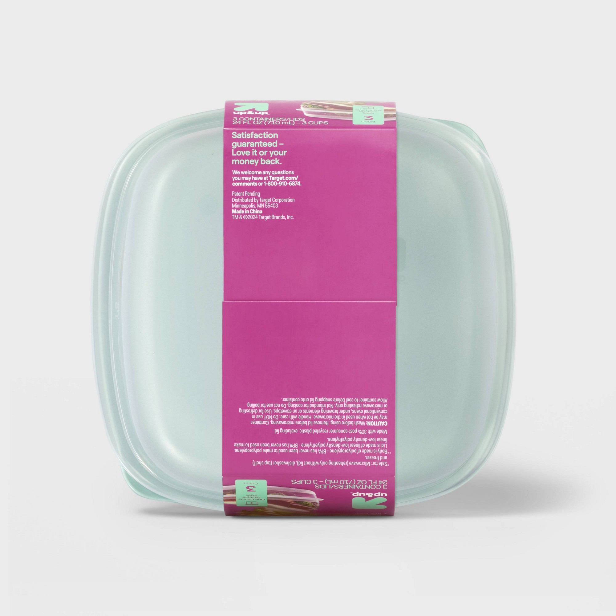 Recipientes quadrados de 3ct p - Meal Prep Box avaliação e preço