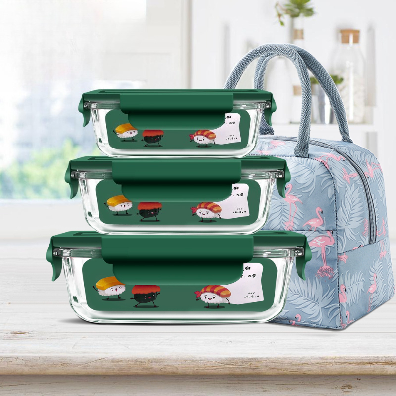 Recipiente de Vidro Resistente - Meal Prep Glass Containers With Lids avaliação e preço